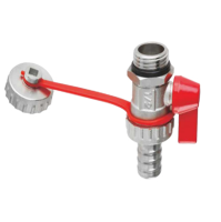 Кран сливной Skat HL-3030 1/2", бабочка